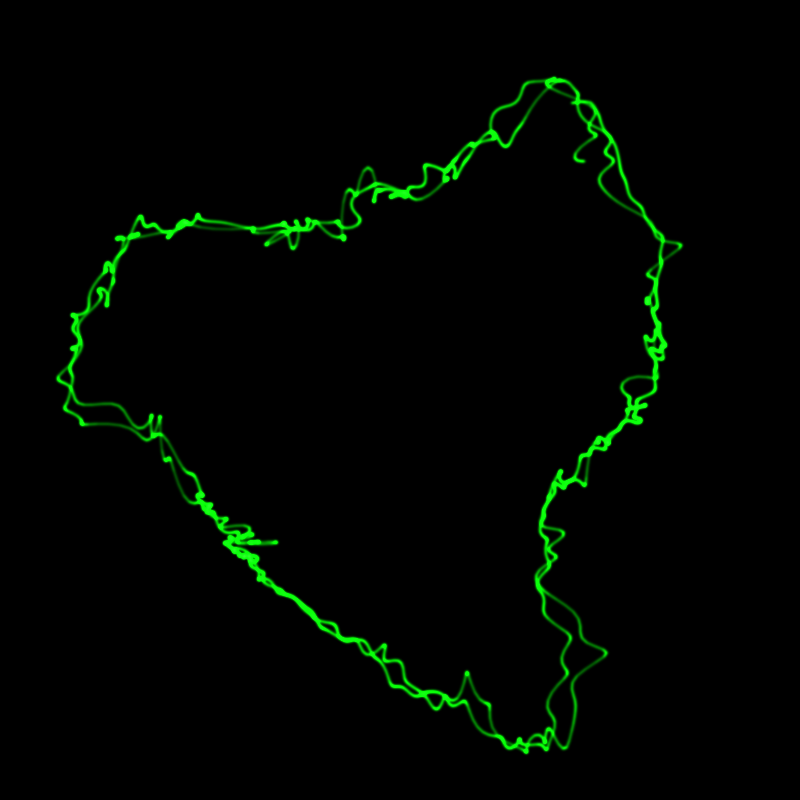 sexy oscilloscope squiggle